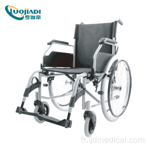 Fauteuil roulant manuel pliable rapide en acier nouveau